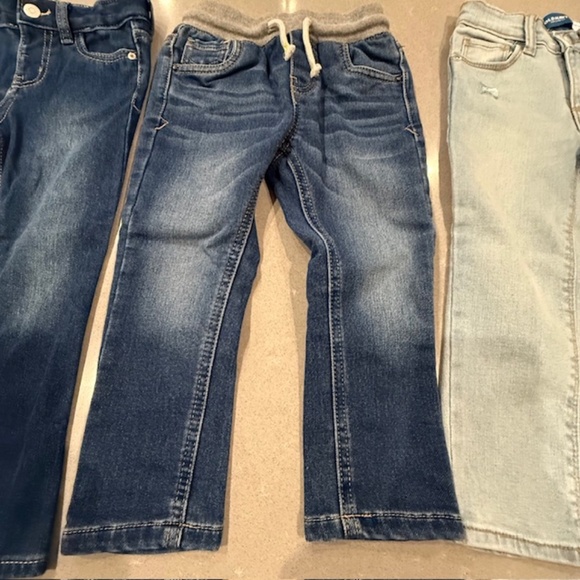 3 Pairs Girl's Cat & Jack and Old Navy 3T 3 Years Jeans/Jeggings (1 NWT/ 2NWOT) - Picture 3 of 10